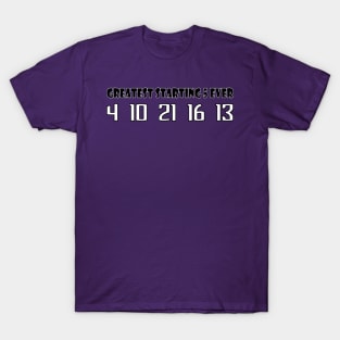 Sacramento Kings in the early 2000s / The Greatest 5 T-Shirt